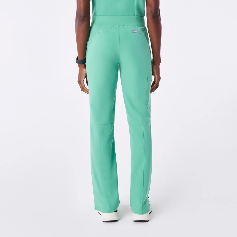 Figs Kade Cargo Womens Size M Scrub Pants Teal STYLE#: T21004 - Picture 3 of 8